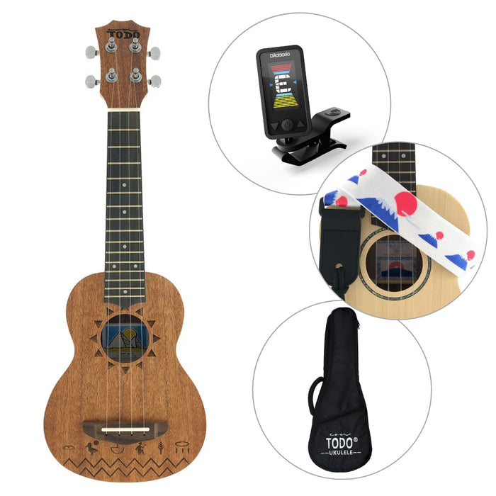 TODO "The Nile" Sopran-Ukulele Einsteigerset