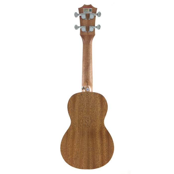 TODO "Mount Fuji" Fichte Sopran-Ukulele Rückseite