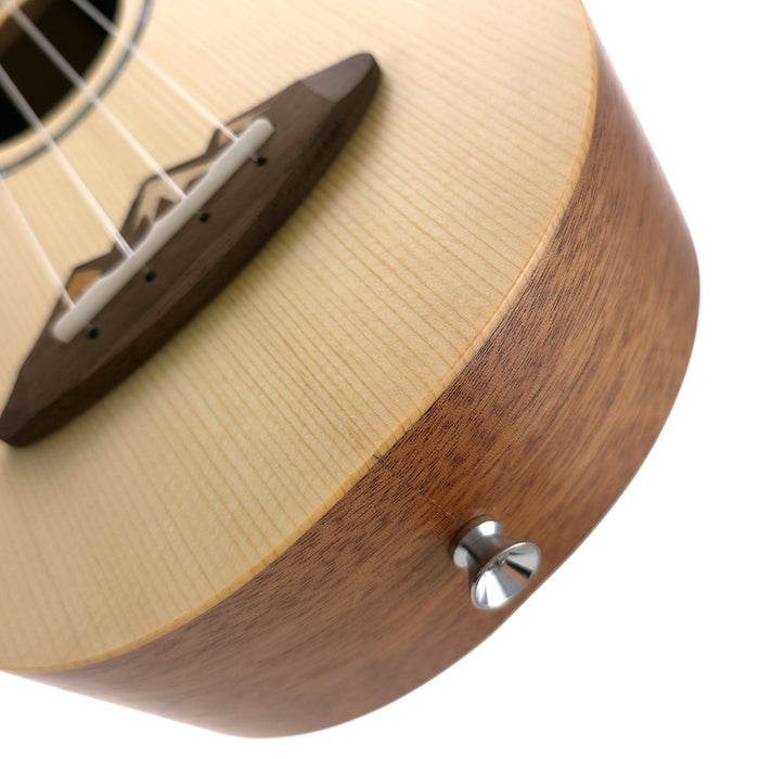 TODO "Mount Fuji" Fichte Sopran-Ukulele Gurtpin