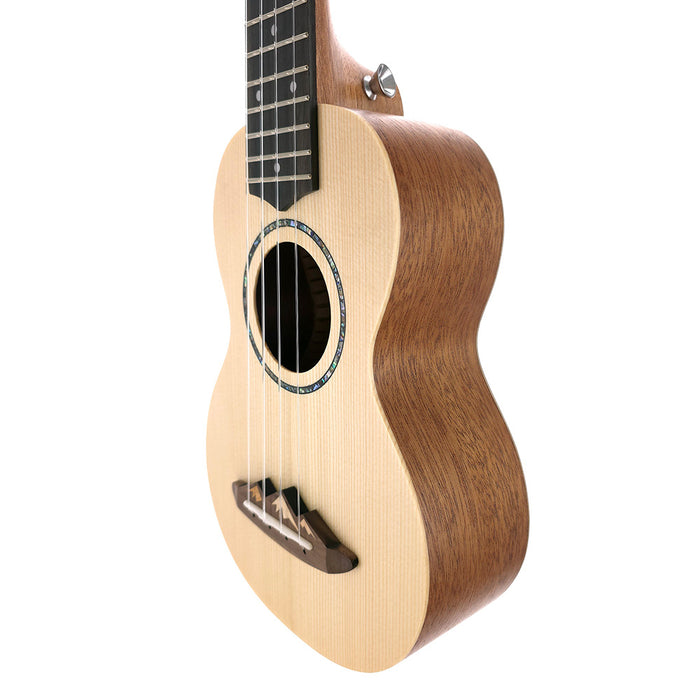 TODO "Mount Fuji" Fichte Sopran-Ukulele rechts