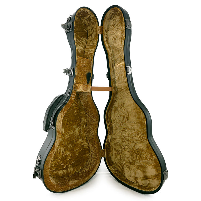 Innenfutter der schwarzen TODO x Uke Supply Fiberglas-Koffer für Ukulelle 