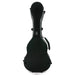 Rückseite der schwarzen TODO x Uke Supply Fiberglas-Koffer für Ukulelle 