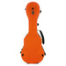 TODO Fiberglass Koffer für Ukulele Orange Rückseite