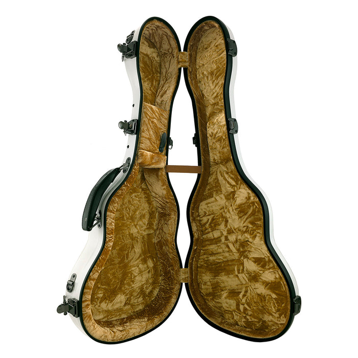 TODO Fiberglass Koffer für Ukulele Weiß Innen