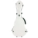 TODO Fiberglass Koffer für Ukulele Weiß Rückseite