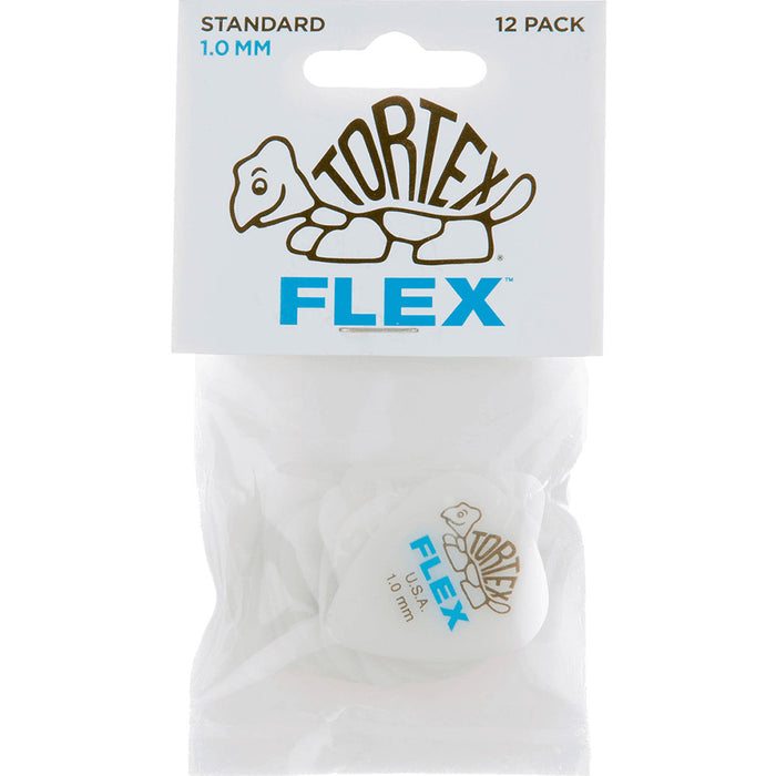 Tortex Flex Plektrum 1,00mm (12er Pack)