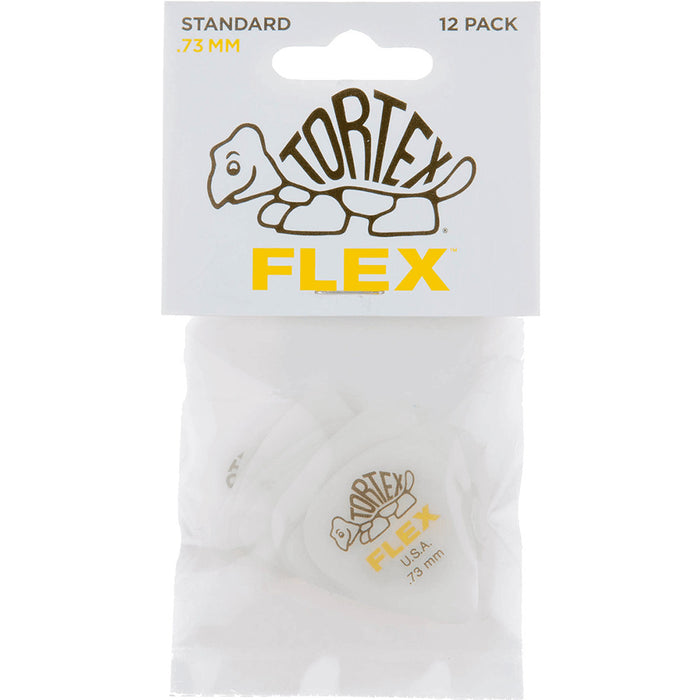 Tortex Flex Plektrum 0,73mm (12er Pack)