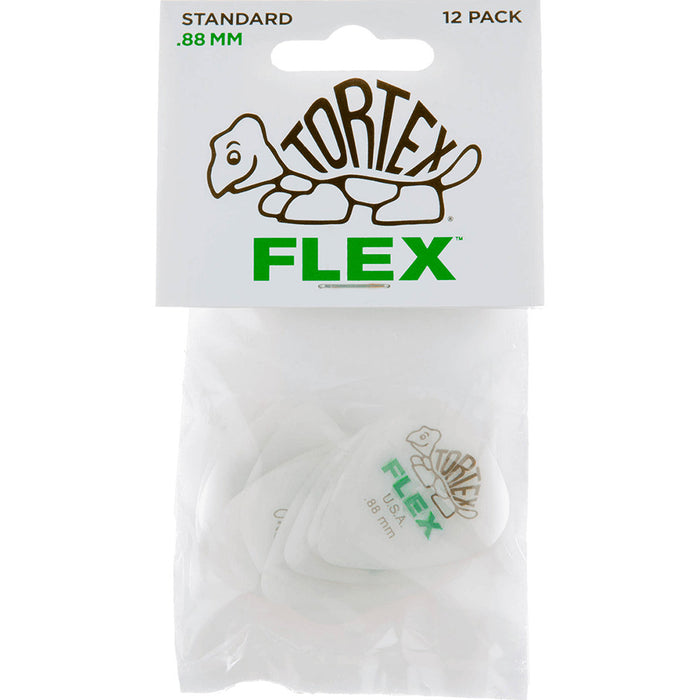 Tortex Flex Plektrum 0,88mm (12er Pack)