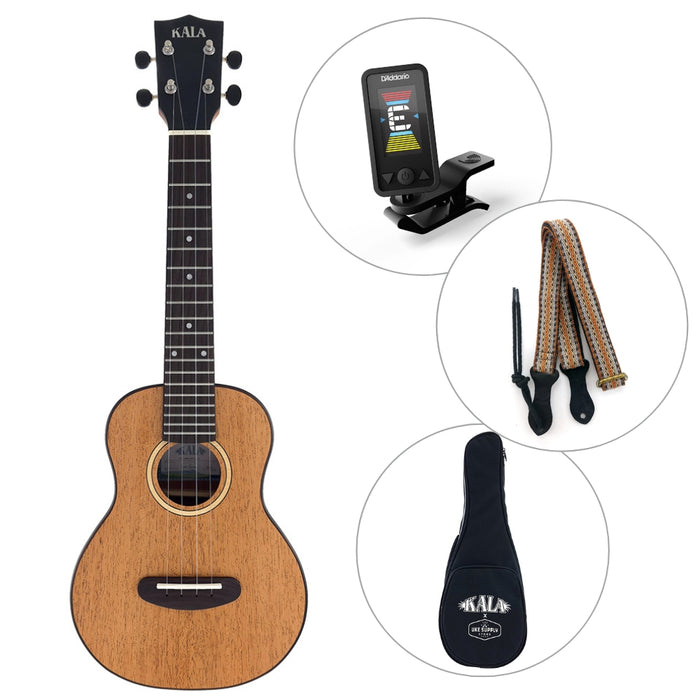 Kala x Uke Supply Konzert Ukulele Bundle