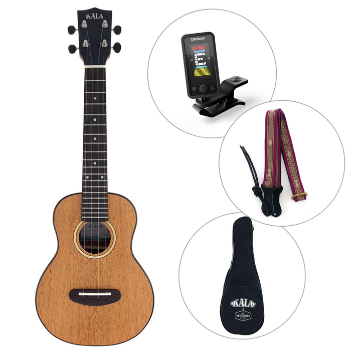 Kala x Uke Supply Konzert Ukulele Bundle