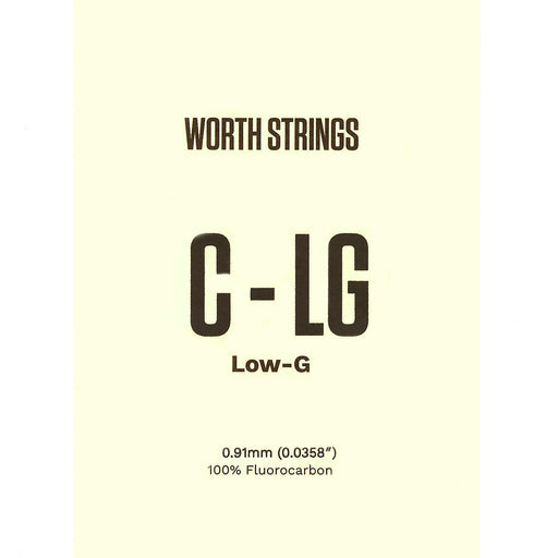 Worth Strings Einzelsaite Fluoro-Carbon Tenor Low-G (C-LG)