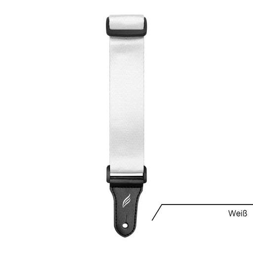 Gurt für Ukulele von Enya in der Farbe Weiß