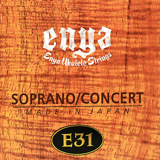 Enya Ukulele Saiten Fluorcarbon High-G Sopran/Konzert (E31)