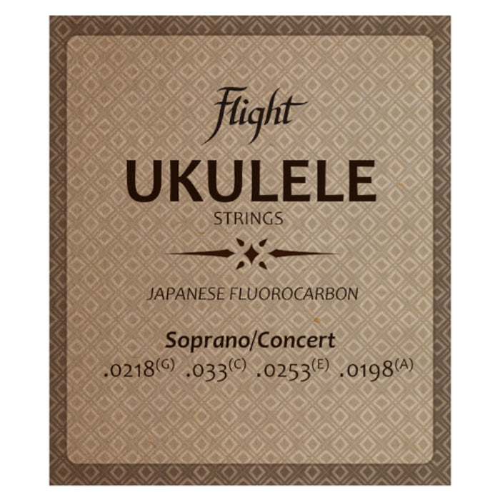 Flight Fluorocarbon Ukulele Strings Soprano/Concert (FUSSC100)