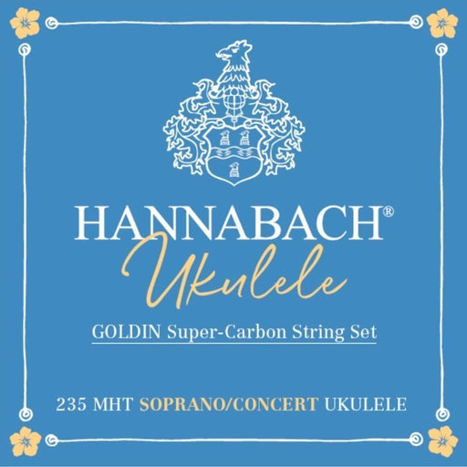 Hannabach Ukulele Saiten Sopran/Concert Goldin (235MHT)