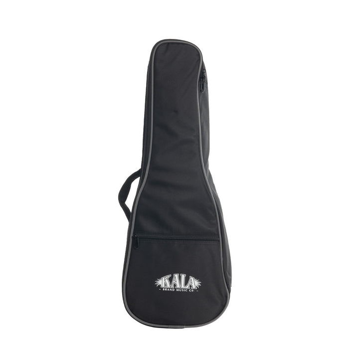 Vorderseite der schwarzen Kala Gigbag für Konzertukulele