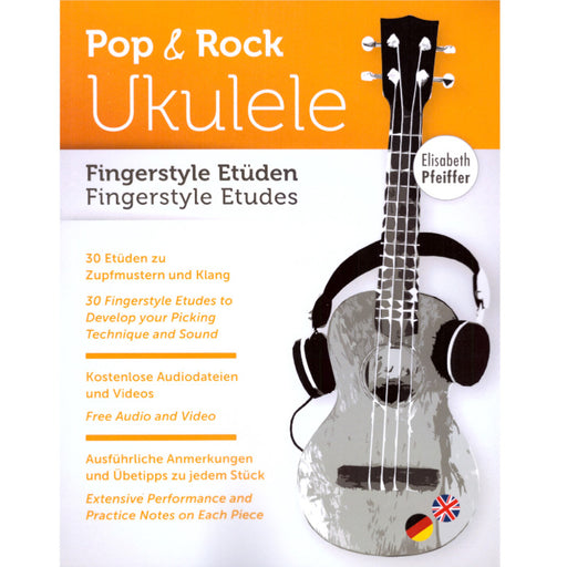 Pop- und Rock Ukulele Fingerstyle Etüden (Deutsch / English)